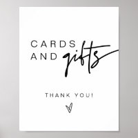 MARLO Bold Modern Cards & Gifts Zeichen
