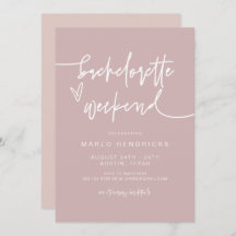 MARLO Dusty Rose Bachelorette