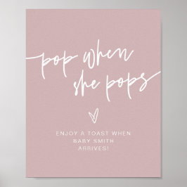 MARLO Dusty Rose Bohemischer Pop, wenn sie Pop unt Poster