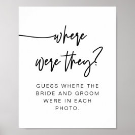 MARLO kühne modern, wo sie unterschrieben haben Poster