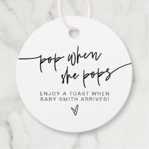 MARLO Moderner, mutiger Pop, wenn sie Pop Dusche Geschenkanhänger