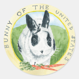Marlon Bundo Botus Siegelaufkleber Runder Aufkleber