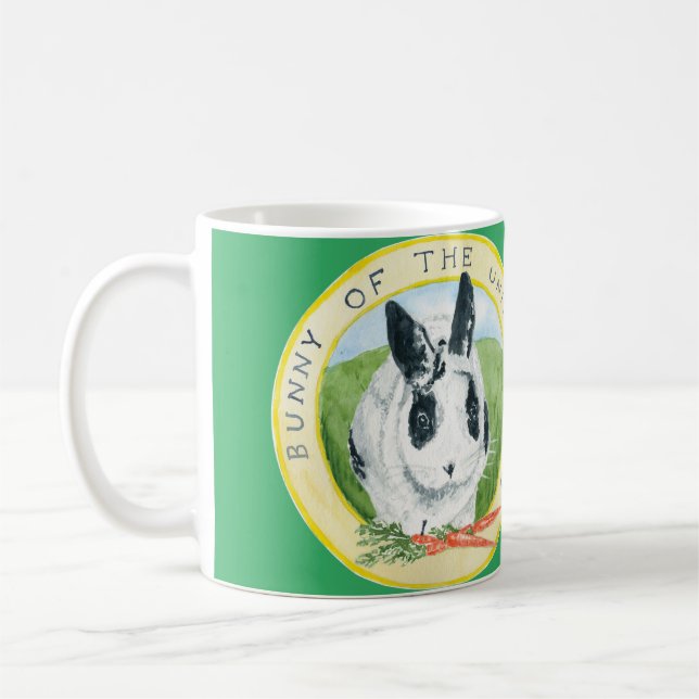 Marlon Bundo Ostergrüne Tasse (Links)