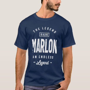 Marlon Personalisiert Name Birthday Gift T-Shirt
