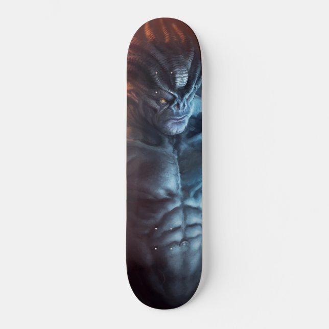 Marloth Grater Demon of Might Skateboard (Vorderseite)