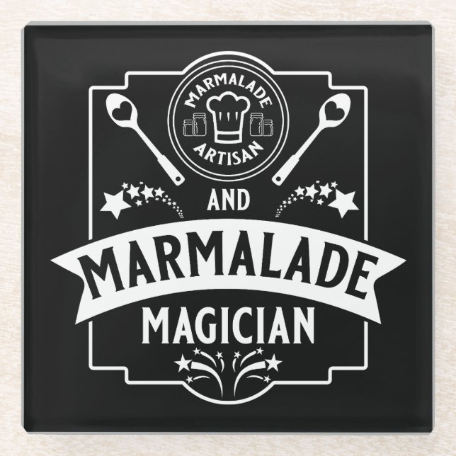 Marmalade Jam Glasuntersetzer (Vorderseite)