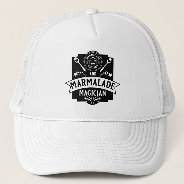 Marmalade Jam Schürze Truckerkappe (Vorderseite)