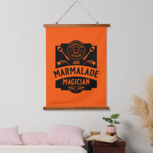 Marmalade Jam Wandteppich Mit Holzrahmen