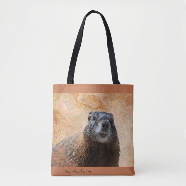 Marmalade Marmot Tote Bag (Vorderseite)
