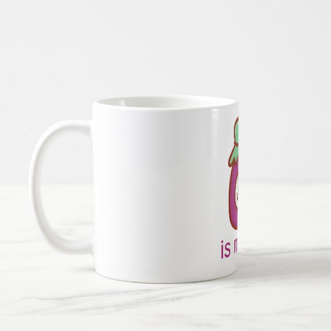 Marmelade ist meine Marmelade Kaffeetasse (Links)
