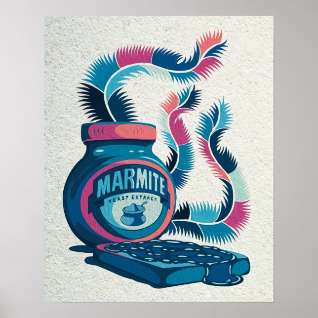 Marmite Still Life - groß Poster (Vorne)
