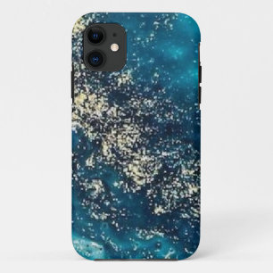 Marmor aus blauem Glitzer Case Mate Tough Apfel