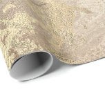 Marmor Champaigne Gold Gray Rose Metalle Strokes Geschenkpapier<br><div class="desc">Minimalismus und Eleganz nach den Trends der Inneneinrichtung. Für viele Luxus-Glam-Situationen</div>