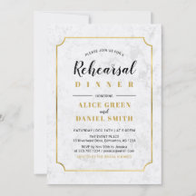 Marmor | Classic Wedding Probe Dinner