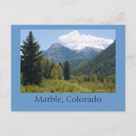 Marmor, Colorado Postkarte