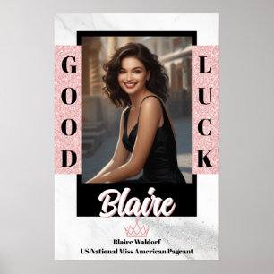 Marmor-Eis-Pageant-Türbanner-Plakat Poster