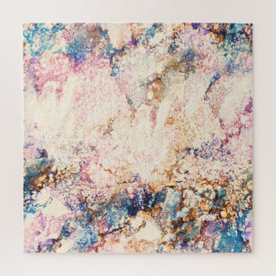 Marmor Flüssig Abstract Muster Puzzle