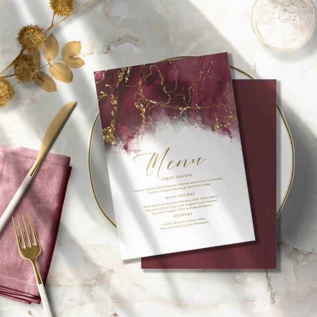 Marmor Glitzer Wedding Burgundy Gold ID644 (Von Creator hochgeladen)