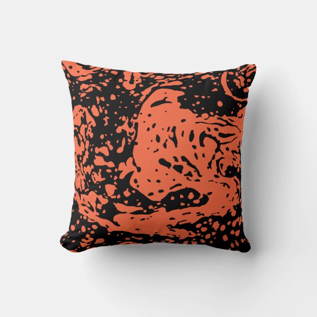 Marmor Granit Textur Natur Kissen (Vorderseite)