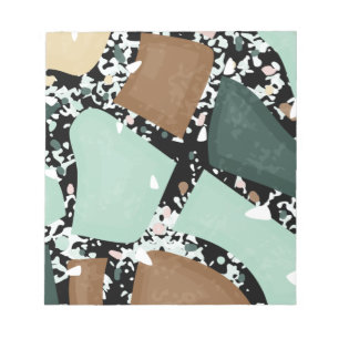 Marmor Granit Textur Notizblock