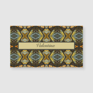 Marmor im marokkanischen Stil, anpassbar Magnetkarte