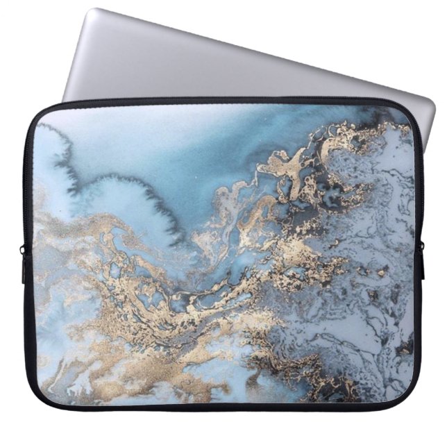 Marmor Laptopschutzhülle (Vorderseite)