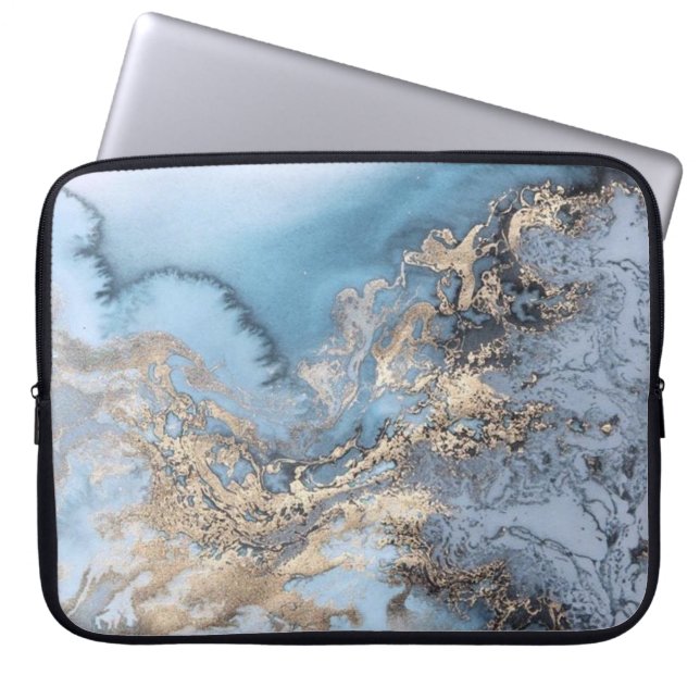 Marmor Laptopschutzhülle (Vorderseite)