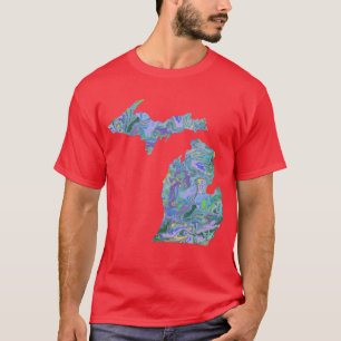 Marmor Michigan State Silhouette T-Shirt