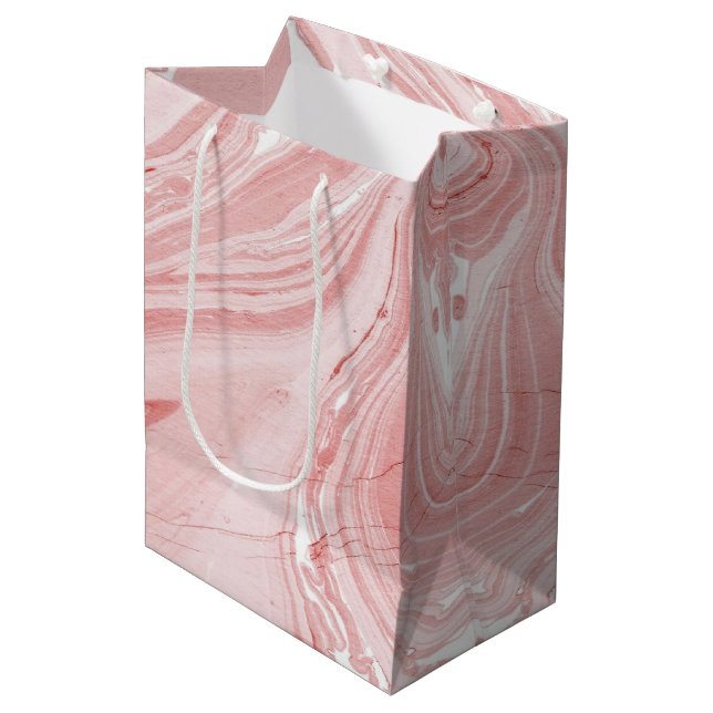 Marmor Mittlere Geschenktüte (Vorderseite Schrägansicht)