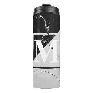 Marmor-Monogramm Thermosbecher