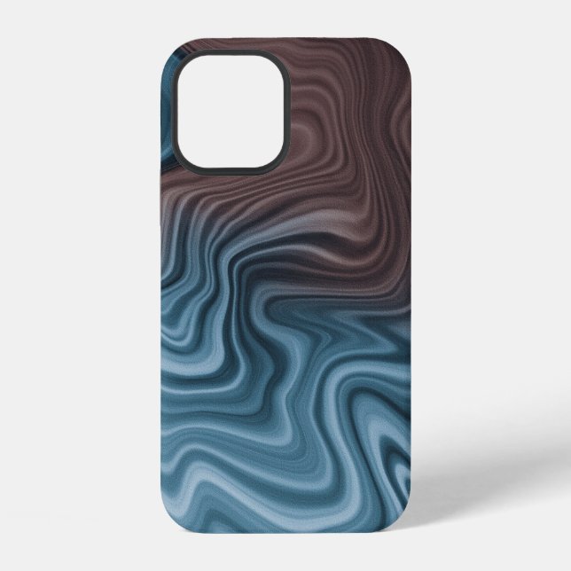 Marmor Muster iPhone Hülle (Rückseite)