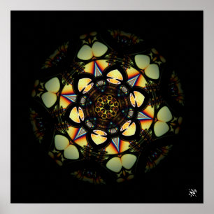 Marmor (n° 6.1 Marmorserie) Poster