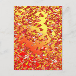 Marmor Patch Loose Swirl Digitale Kunst Postkarte