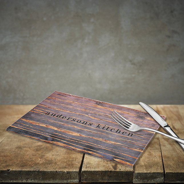 Marmor Rose Gold lila Name Moderne Schneidebrett (Von Creator hochgeladen)