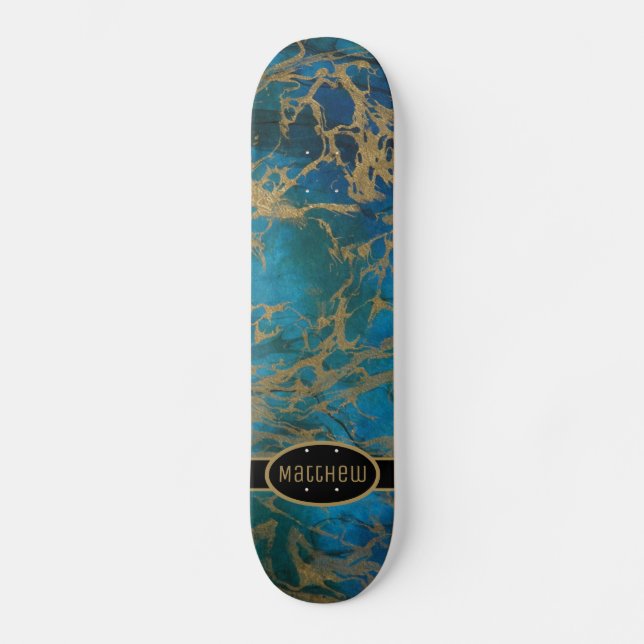 Marmor Skateboard (Vorderseite)