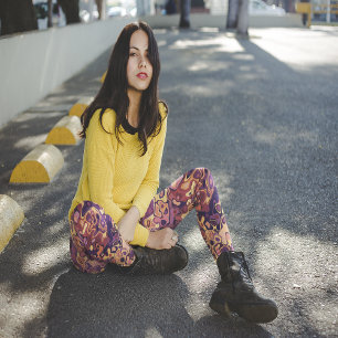 Marmor-Stil Leggings