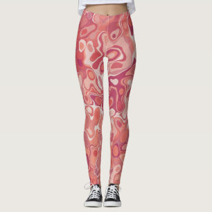 Marmor-Stil Leggings