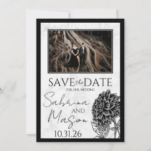 Marmor und Blume Save The Date