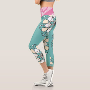 Marmor Und Ein_Kreis  Capri Leggings