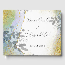 Marmor und Foliage Gästebuch