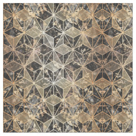 Marmor und geometrisches Muster Stoff