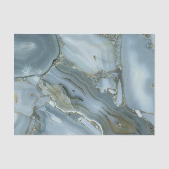 Marmor und Kristalle Seidenpapier (Vorderseite)