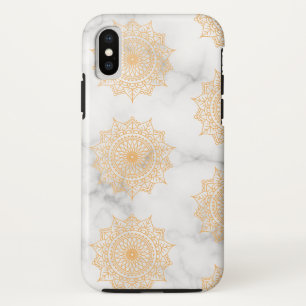 Marmor und Ornamentmuster Case-Mate iPhone Hülle