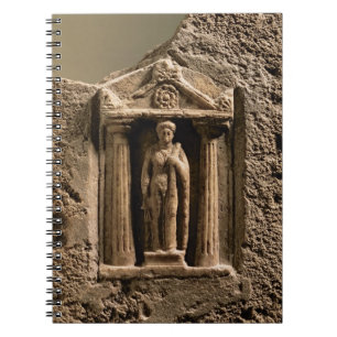 Marmor und Sandstein votive Stele mit weiblichem Notizblock