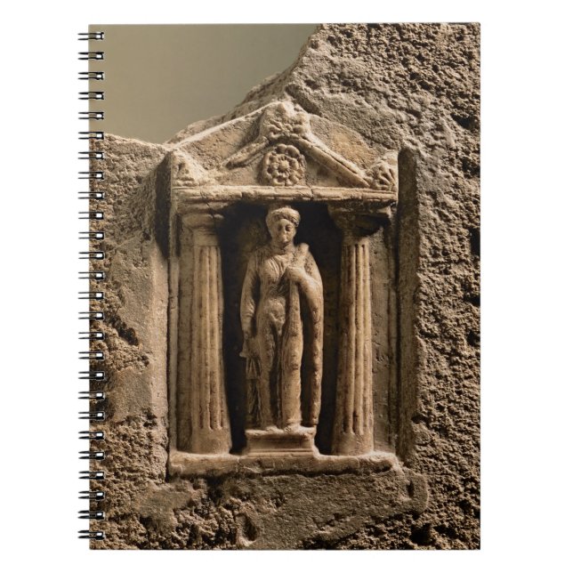 Marmor und Sandstein votive Stele mit weiblichem Notizblock (Vorderseite)