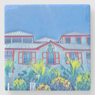 Marmor-Untersetzer - Hope Town Primary 2021 Steinuntersetzer