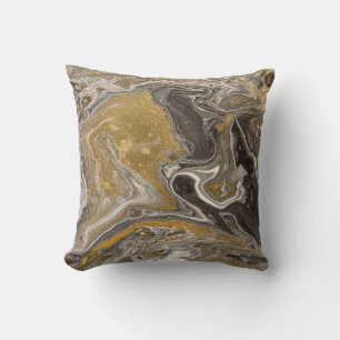 Marmoracrylat, naturinspirierte Textur. Kissen
