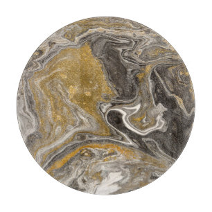 Marmoracrylat, naturinspirierte Textur. Schneidebrett