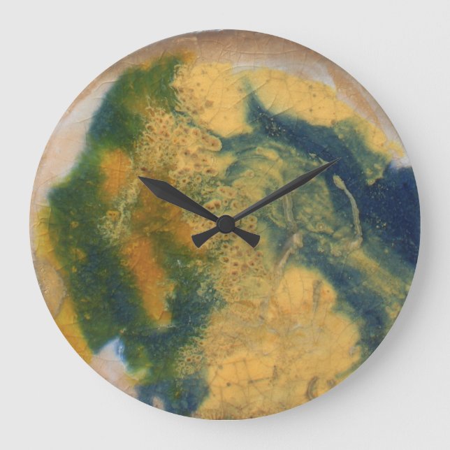 Marmorbeschaffenheit Große Wanduhr (Vorderseite)
