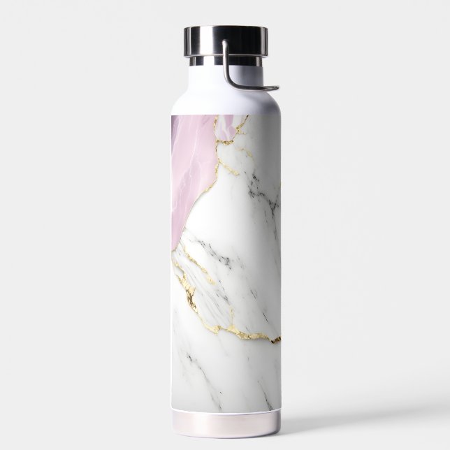 Marmorboden mit luxuriösem Ambiente Trinkflasche (Links)